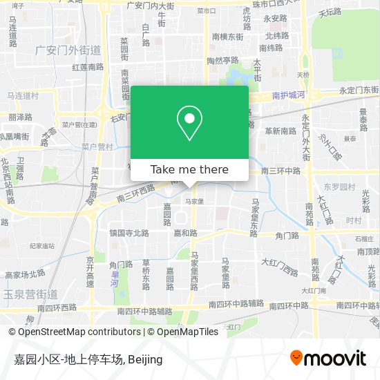 嘉园小区-地上停车场 map