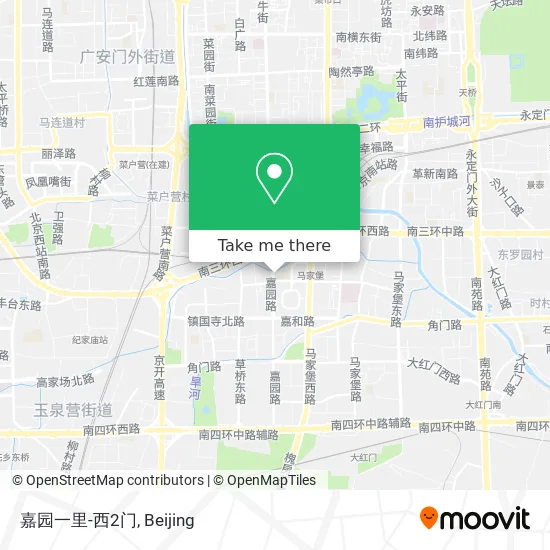 嘉园一里-西2门 map