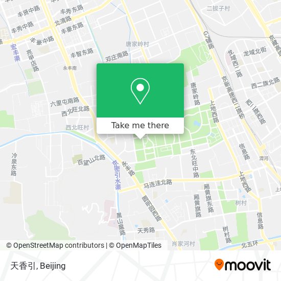 天香引 map