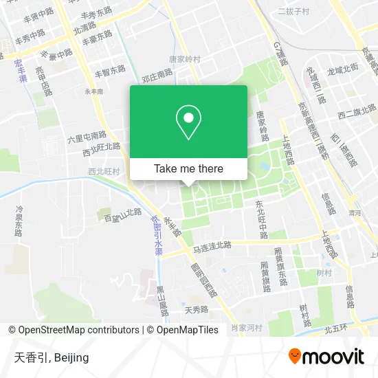 天香引 map