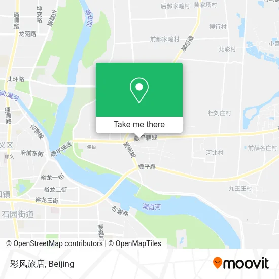 彩风旅店 map