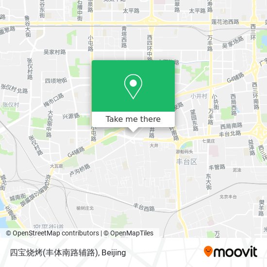 四宝烧烤(丰体南路辅路) map