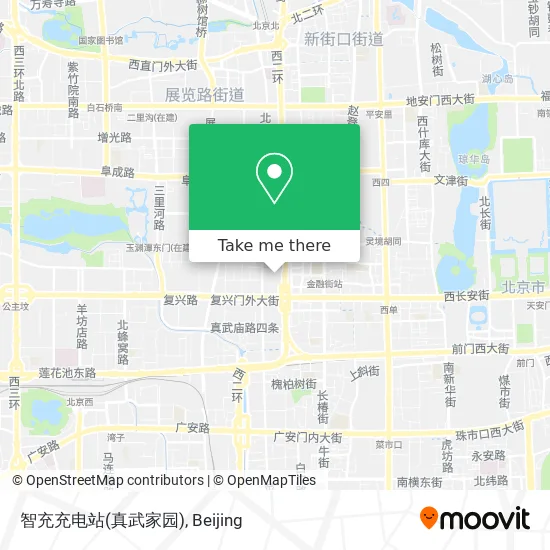 智充充电站(真武家园) map