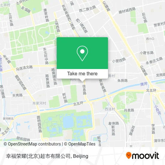 幸福荣耀(北京)超市有限公司 map
