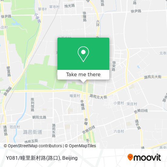 Y081/疃里新村路(路口) map