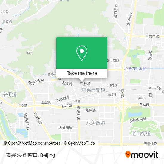 实兴东街-南口 map