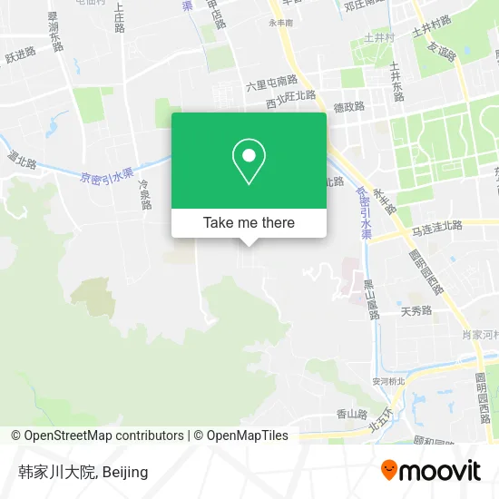 韩家川大院 map