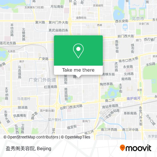 盈秀阁美容院 map