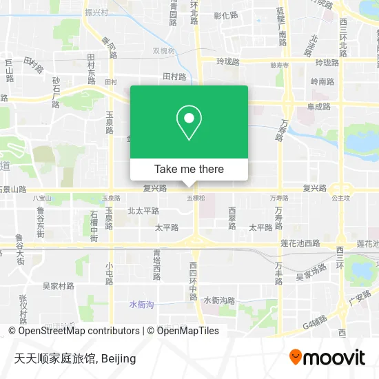 天天顺家庭旅馆 map