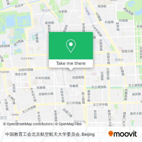 中国教育工会北京航空航天大学委员会 map