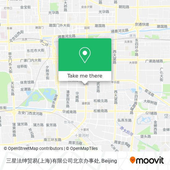 三星法绅贸易(上海)有限公司北京办事处 map