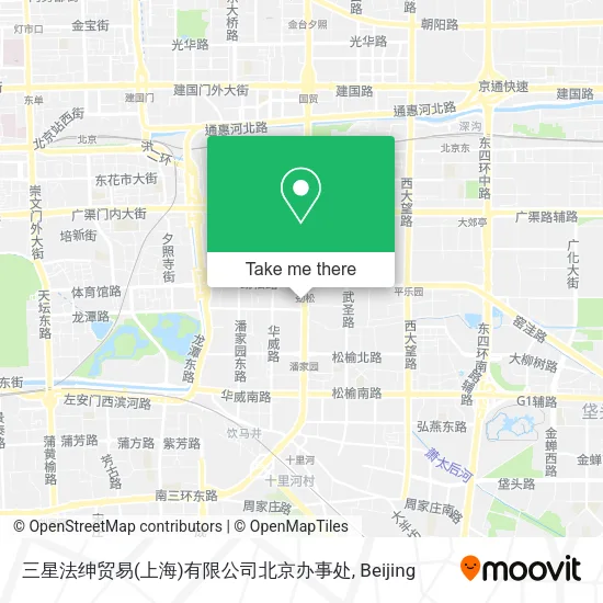 三星法绅贸易(上海)有限公司北京办事处 map