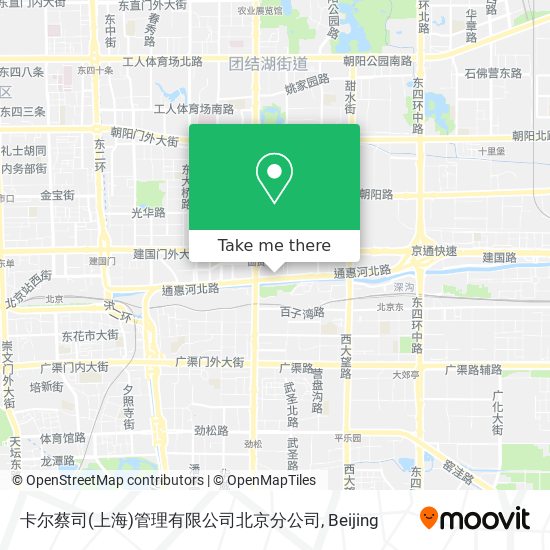 卡尔蔡司(上海)管理有限公司北京分公司 map