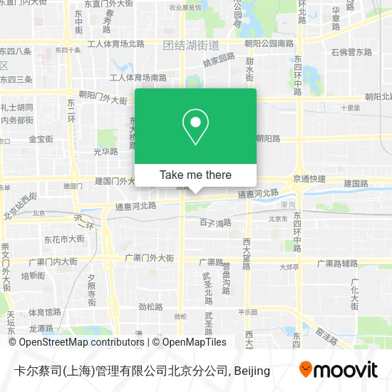 卡尔蔡司(上海)管理有限公司北京分公司 map