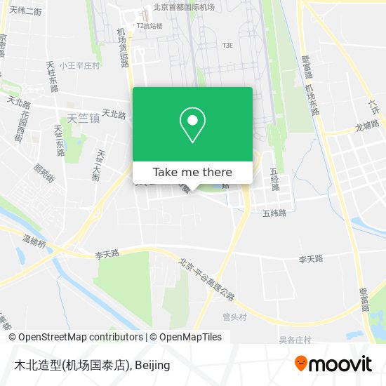木北造型(机场国泰店) map