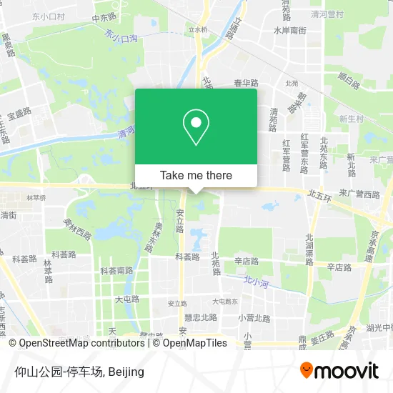 仰山公园-停车场 map