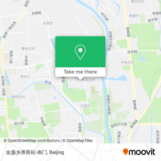 金盏乡兽医站-南门 map