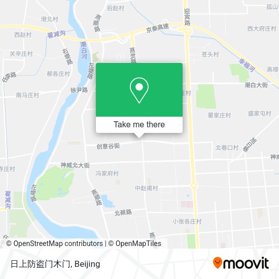 日上防盗门木门 map