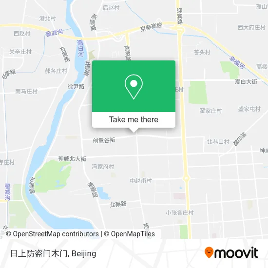 日上防盗门木门 map