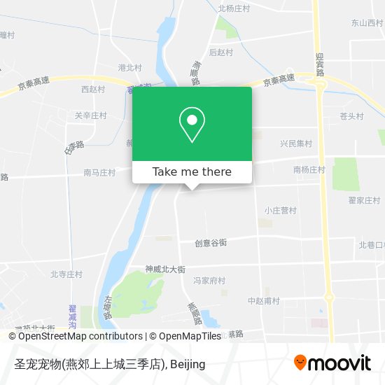 圣宠宠物(燕郊上上城三季店) map
