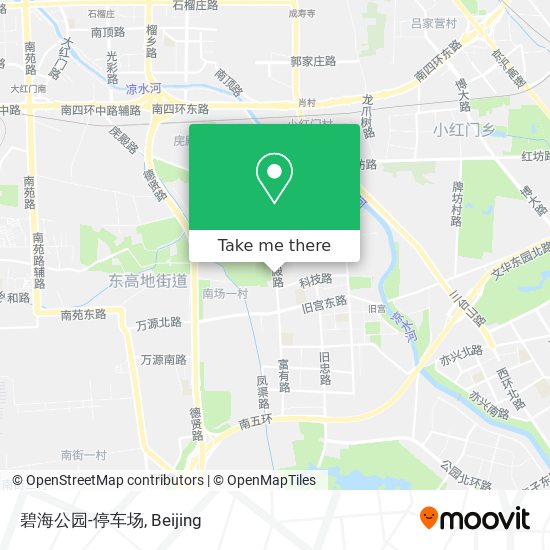 碧海公园-停车场 map
