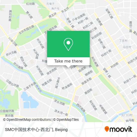 SMC中国技术中心-西北门 map