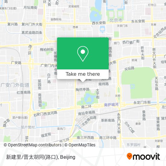新建里/晋太胡同(路口) map