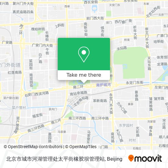 北京市城市河湖管理处太平街橡胶坝管理站 map