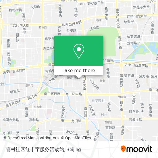 管村社区红十字服务活动站 map