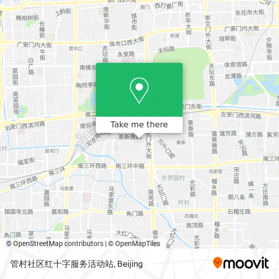 管村社区红十字服务活动站 map