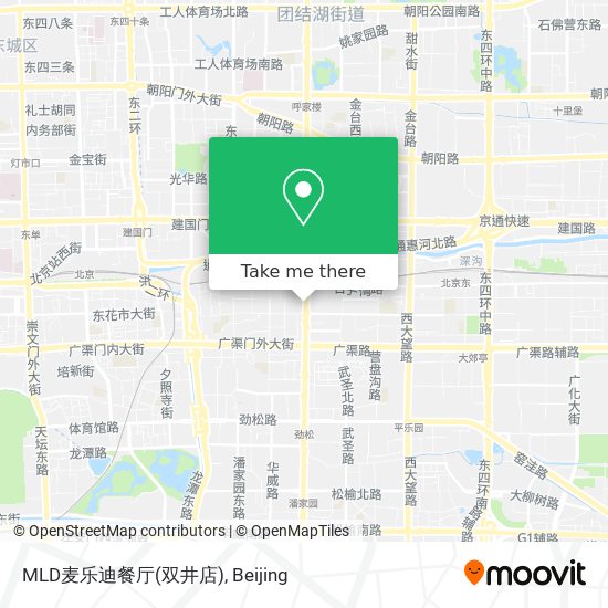 MLD麦乐迪餐厅(双井店) map