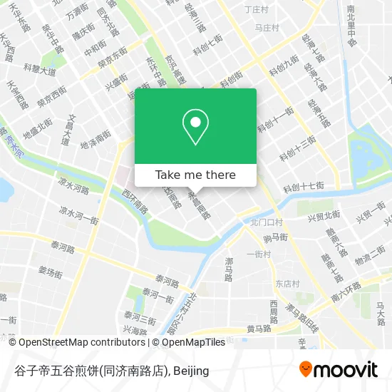 谷子帝五谷煎饼(同济南路店) map