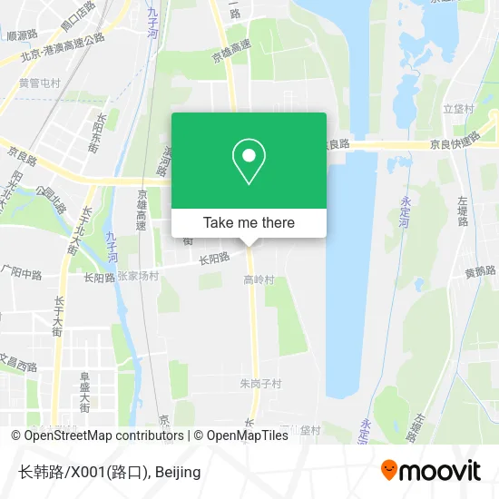 长韩路/X001(路口) map