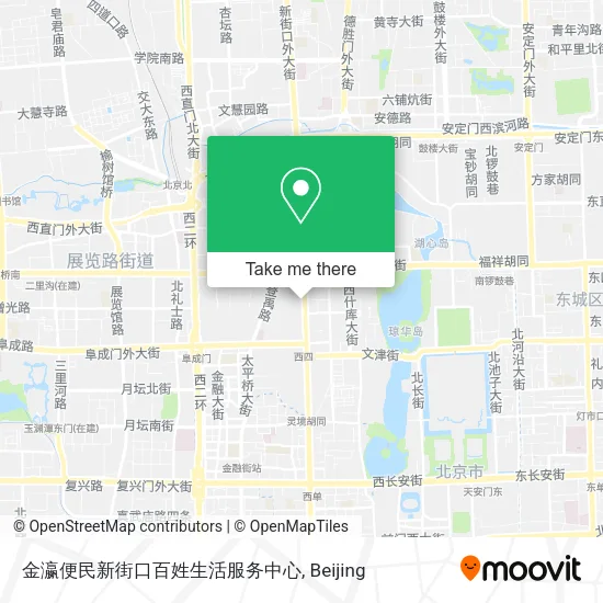 金瀛便民新街口百姓生活服务中心 map