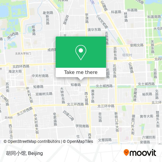 胡同小馆 map