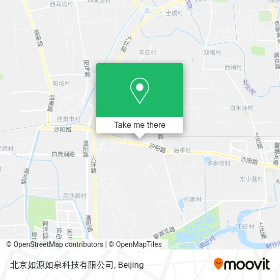 北京如源如泉科技有限公司 map