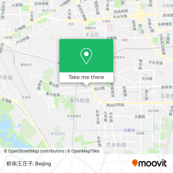 桥南王庄子 map