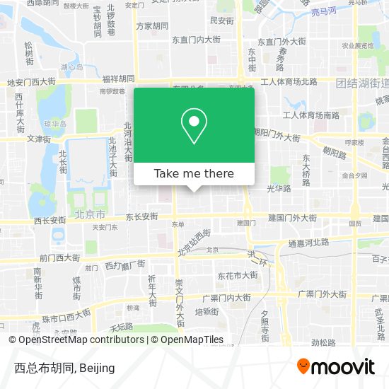 西总布胡同 map