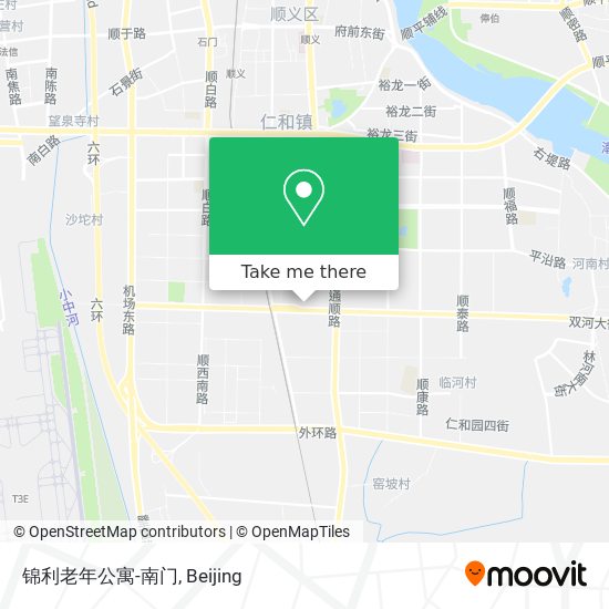 锦利老年公寓-南门 map