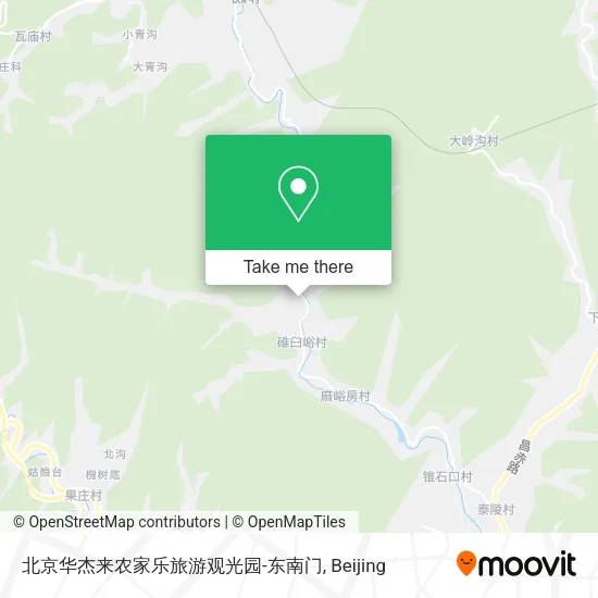 北京华杰来农家乐旅游观光园-东南门 map