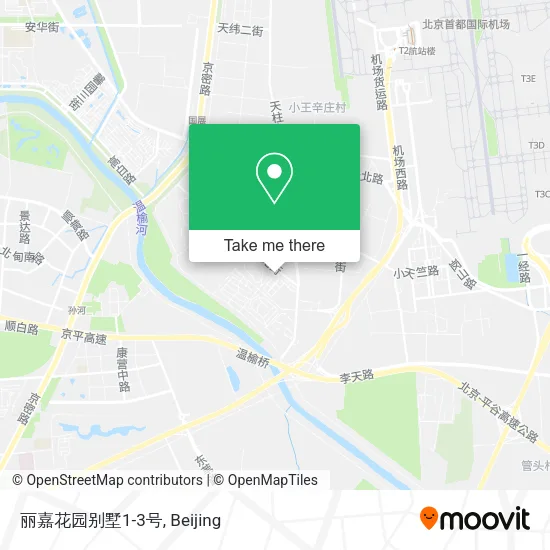 丽嘉花园别墅1-3号 map