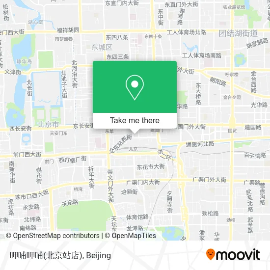 呷哺呷哺(北京站店) map