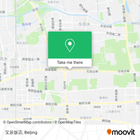 宝辰饭店 map