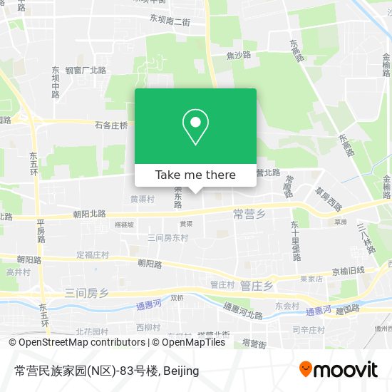 常营民族家园(N区)-83号楼 map