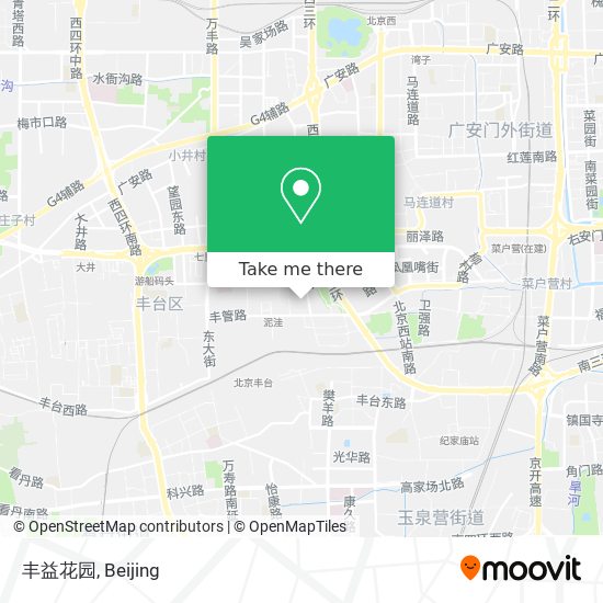 丰益花园 map