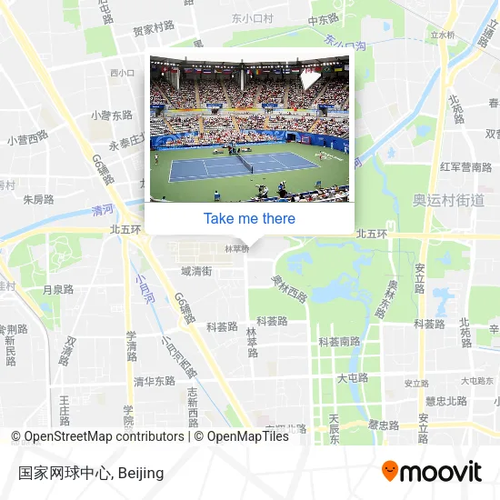 国家网球中心 map