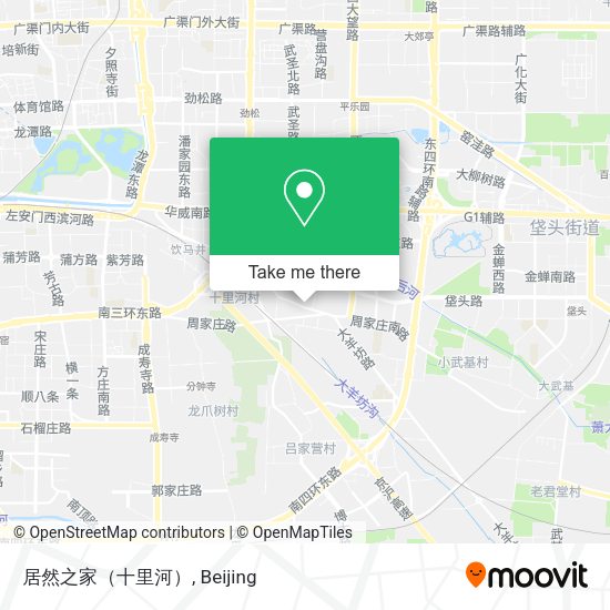 居然之家（十里河） map