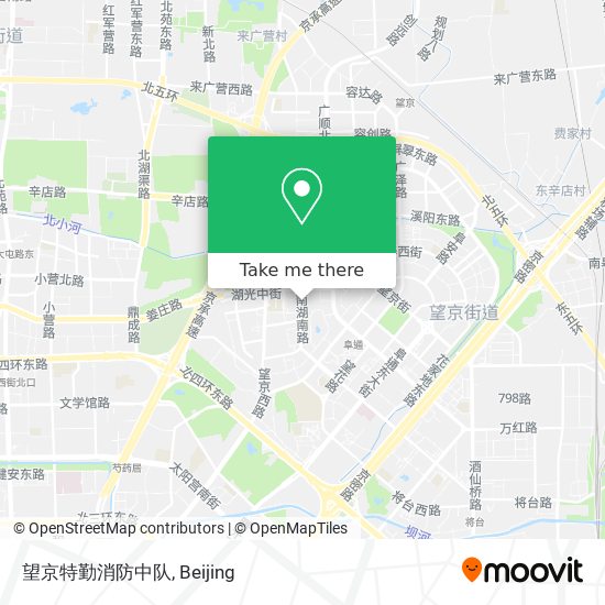 望京特勤消防中队 map