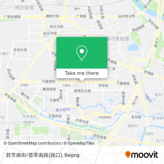 群芳南街/荟萃南路(路口) map