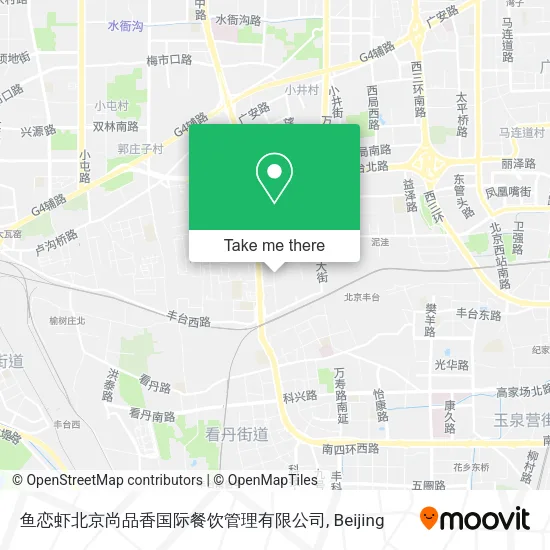 鱼恋虾北京尚品香国际餐饮管理有限公司 map